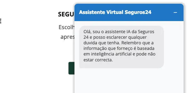 Seguros 24 - Assitente AI
