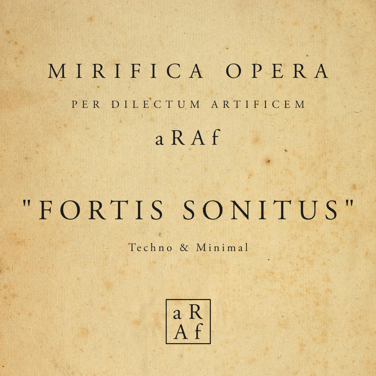 Araf - Capa de set